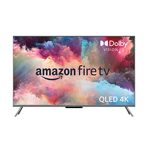 Amazon Fire TV 55" Omni QLED Series 4K UHD smart TV, Dolby Vision IQ, local dimming, hands-free with Alexa